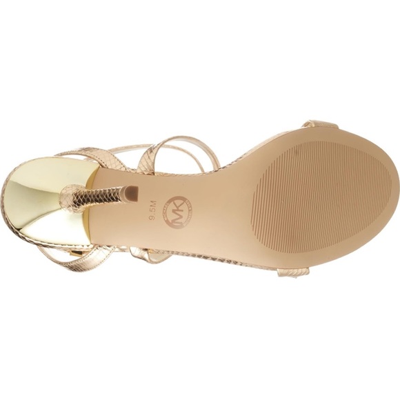 Gold MK Heels - Picture 2 of 5